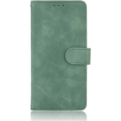 Mobigear Retro Motorola Moto G 5G Plus Étui Portefeuille - Vert
