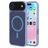 Mobiparts Hardcover iPhone Air MagSafe Plastique rigide Coque arrière - Satin Light Blue