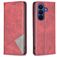 Mobigear Rhombus Slim Housse Samsung Galaxy S26 FE Etui - Rouge