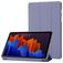 Mobigear Tri-Fold Gel Coque Samsung Galaxy Tab S11 Etui en TPU,Similicuir - Violet