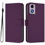 Mobigear Urban Wallet Housse Motorola Moto E14 Etui Porte-Monnaie - Violet