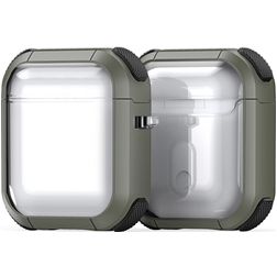Mobigear Shockproof Coque Apple AirPods 2 Coque Rigide - Vert