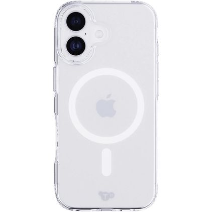 Tech21 EvoLite Coque Transparente iPhone 17 MagSafe Coque arrière en TPU Souple Anti-Chocs - Transparent