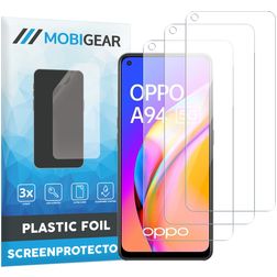 Mobigear OPPO A94 5G Protection d'écran Film - Compatible Coque (Lot de 3)