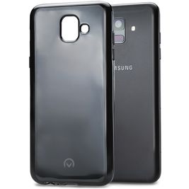 Mobilize Gelly Coque Samsung Galaxy A6 (2018) Coque arrière en TPU Souple - Noir