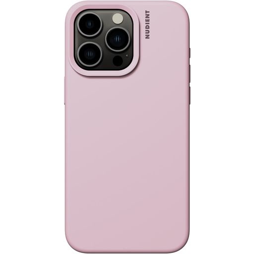Nudient Base Coque iPhone 15 Pro Max Coque arrière en Silicone - Baby Pink