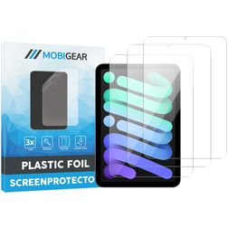 Mobigear iPad Mini 7 (2024) Protection d'écran Film - Compatible Coque (Lot de 3)