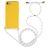 Mobigear Lanyard iPhone 7 Coque avec cordon en TPU Souple - Jaune