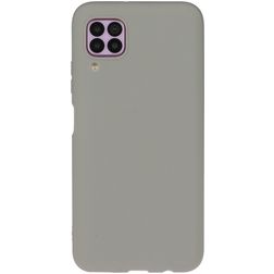Mobigear Colors Huawei P40 Lite TPU souple Coque arrière - Gris