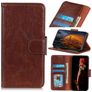 Mobigear Classy Housse Motorola Moto E22 Etui Porte-Monnaie - Marron