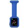 Mobigear Clip Case Bracelet pour infirmière Apple Watch Épingle - 46/45/44 mm - Bleu
