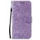 Mobigear Flowers Housse Huawei P40 Pro Etui Porte-Monnaie - Violet