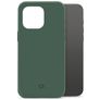 Mobilize Rubber Gelly Coque iPhone 15 Pro Max Coque arrière en TPU Souple - Matt Green