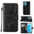 Mobigear Butterfly Housse Realme 9 Pro Plus Etui Porte-Monnaie - Noir