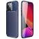 Mobigear Racing Coque iPhone 14 Plus Coque arrière en TPU Souple - Bleu