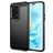 Mobigear Brushed Slim Coque HONOR 200 Lite Coque arrière en TPU Souple - Noir
