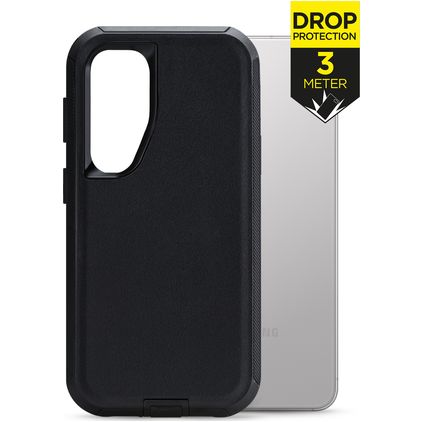 Mobilize Defender Coque Samsung Galaxy S24 FE Coque arrière Rigide Anti-Chocs - Noir