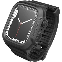 Catalyst Waterproof Case Bracelet Silicone pour Apple Watch - 45 mm Fermeture boucle ardillon - Noir