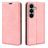 Mobigear Retro Slim Housse Samsung Galaxy S26 Etui Porte-Monnaie - Rose