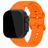 Mobilize Buckle Bracelet Silicone Apple Watch Fermeture boucle ardillon - 49/46/45/44 mm - Orange