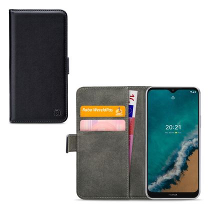Mobilize Classic Gelly Wallet Housse Nokia G50 Etui Porte-Monnaie - Noir