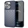 Mobigear Groove Coque iPhone 13 Pro Coque arrière en TPU Souple - Bleu