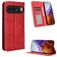 Mobigear Sensation Housse Google Pixel 9 Pro Etui Porte-Monnaie - Rouge
