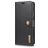 Mobigear Snap Button Housse Samsung Galaxy Note 9 Etui avec Coque Détachable Porte-Monnaie - Noir