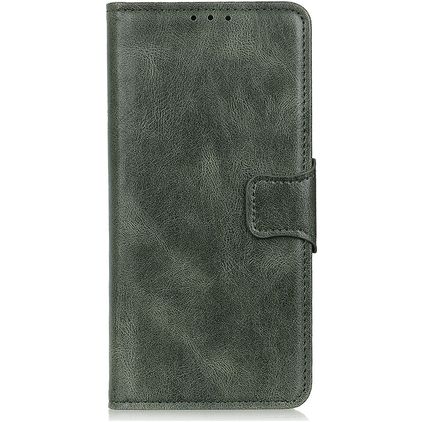 Mobigear Classy Housse Xiaomi Redmi Note 10 4G Etui Porte-Monnaie - Vert