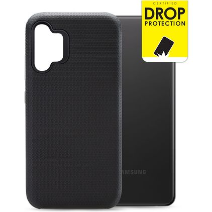 My Style Tough Coque Samsung Galaxy A32 4G Coque arrière Rigide Anti-Chocs - Noir
