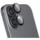 Mobiparts iPhone 17 Pro Verre trempé Protection objectif caméra - Compatible coque - Noir