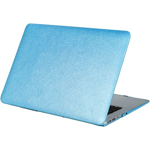 Mobigear Silk Texture MacBook Pro 15 Pouces (2008-2012) Coque - Bleu