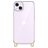 Mobigear Bungy iPhone 14 Plus Plastique rigide Coque arrière - Or