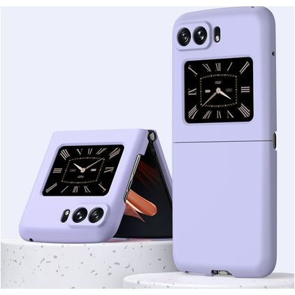 Mobigear Colors Motorola Razr (2022) Plastique rigide Coque arrière - Violet