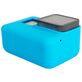 Mobigear Classic Coque GoPro Hero 5 Coque en Silicone Souple - Bleu