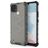 Mobigear Honeycomb Coque Realme C21 Coque arrière Rigide Anti-Chocs - Noir