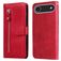Mobigear Zipper iPhone Air Étui Portefeuille - Rouge