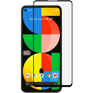 Mobigear Premium Google Pixel 5a 5G Verre trempé Protection d'écran - Compatible Coque - Noir