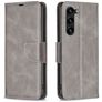 Mobigear Excellent Samsung Galaxy S25 Plus Étui Portefeuille - Gris