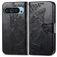 Mobigear Butterfly Housse Google Pixel 10 Etui Porte-Monnaie - Noir