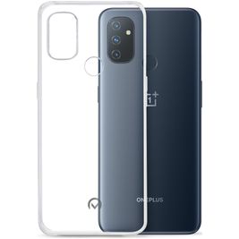 Mobilize Gelly Coque Transparente OnePlus Nord N100 Coque arrière en TPU Souple - Transparent