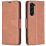 Mobigear Excellent Housse Samsung Galaxy S24 Plus Etui Porte-Monnaie - Marron