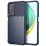 Mobigear Groove Coque Xiaomi Mi 10T Coque arrière en TPU Souple - Bleu