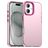 Mobigear Crystal Coque iPhone 18 Coque arrière Rigide - Rouge