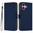 Mobigear Urban Wallet Housse iPhone 16 Etui Porte-Monnaie - Bleu Marin