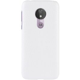 Mobigear Croco Coque Motorola Moto G7 Power Coque arrière Rigide - Blanc Mobigear Croco Coque Motorola Moto G7 Power Coque arrière Rigide - Blanc