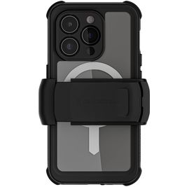Ghostek Nautical Waterproof Coque iPhone 15 Pro MagSafe Coque arrière Imperméable Rigide Anti-Chocs - Noir