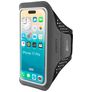 Mobiparts Comfort Fit Brassard Téléphone iPhone 17 Pro Brassard Coque de Sport en Neoprène - Noir