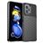 Mobigear Groove Coque POCO X4 GT Coque arrière en TPU Souple - Noir