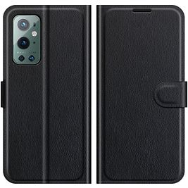 Mobigear Classic Housse OnePlus 9 Pro Etui Porte-Monnaie - Noir